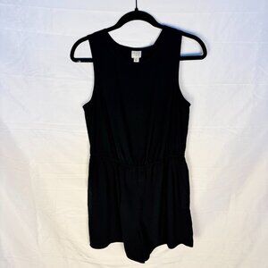A New Day Black Romper